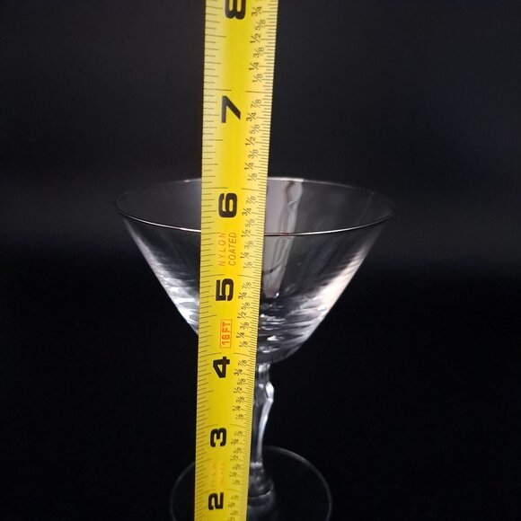 Fostoria Engagement Platinum Trim Stem Champagne Tall Sherbet - Picture 4 of 9